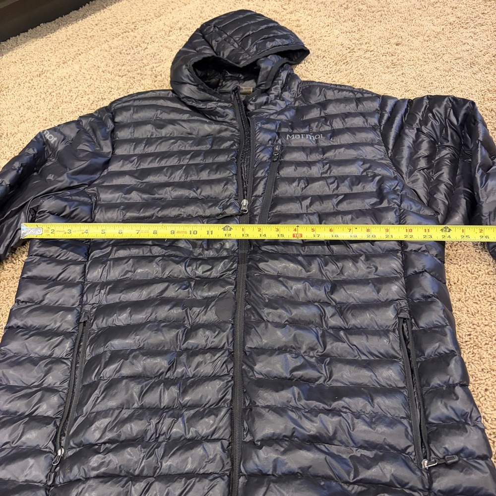 Men’s Marmot Down Puffer Hoodie XXL - Picture 7 of 11